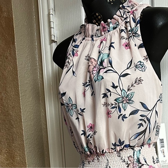 ELIZA J Ruffle Easter Floral Midi  Barbie DRESS BY ELIZA J Size 12 NWT - Picture 13 of 17